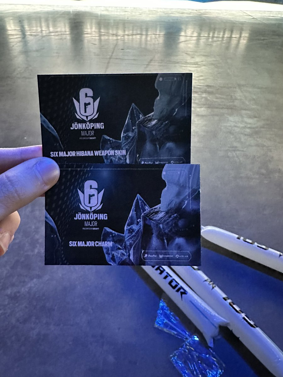 nade_R6's tweet image. SIX MAJOR CHARM &amp;amp; HIBANA SKIN GIVEAWAY

- Follow @nade_R6
- Like &amp;amp; rt

Result in 1 week 🇸🇪🇸🇪