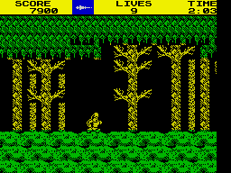 Y hablando de los peores ports de la historia de Spectrum. Sin duda uno de ellos fue mi amado G&amp;G. Ni estaba completo, ni lo que es más grave, pudo replicar su "jugabilidad".