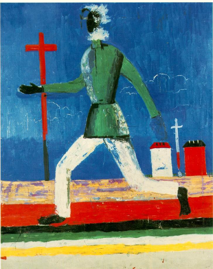 90 years ago, the Soviet regime killed 7 million Ukrainians in a genocide called Holodomor. They were mostly from villages. My great-grandmother survived, but two of my great-granddads died. Here is the work of Malevich dedicated to Holodomor. 

Thread of 🇺🇦 art and Holodomor.🧵