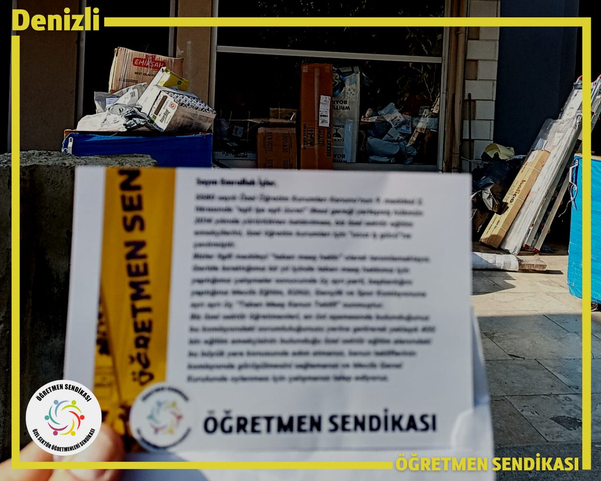 ◾ Meclis komisyonunda bekleyen taban maaş kanun tekliflerinin bir an önce @TBMMGenelKurulu na inmesi gerektiği vurgulanan kartta, öğretmenler için asgari ücret uygulamasının kabul edilemez olduğundan da bahsedildi. + #tabanmaaşhemen