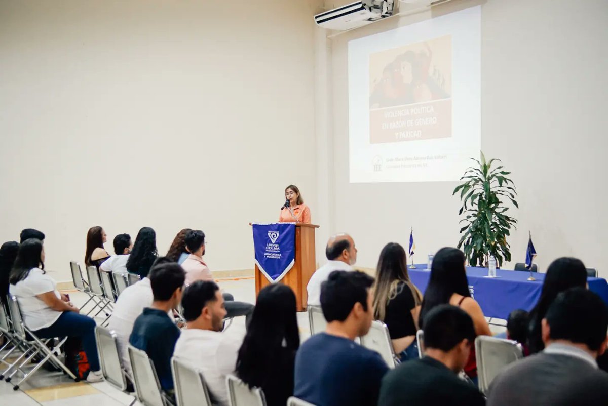 univer_colima's tweet photo. Para concluir con nuestras conferencias, agradecemos la participación de la Licda. María Elena Ruíz Visfocri, en nuestro XV Congreso Nacional de Juicios Orales. 🙌🏻💙

Agradecemos la asistencia a todos los participantes de esta edición, los esperamos el próximo año. https://t.co/QCdB0u3PoV