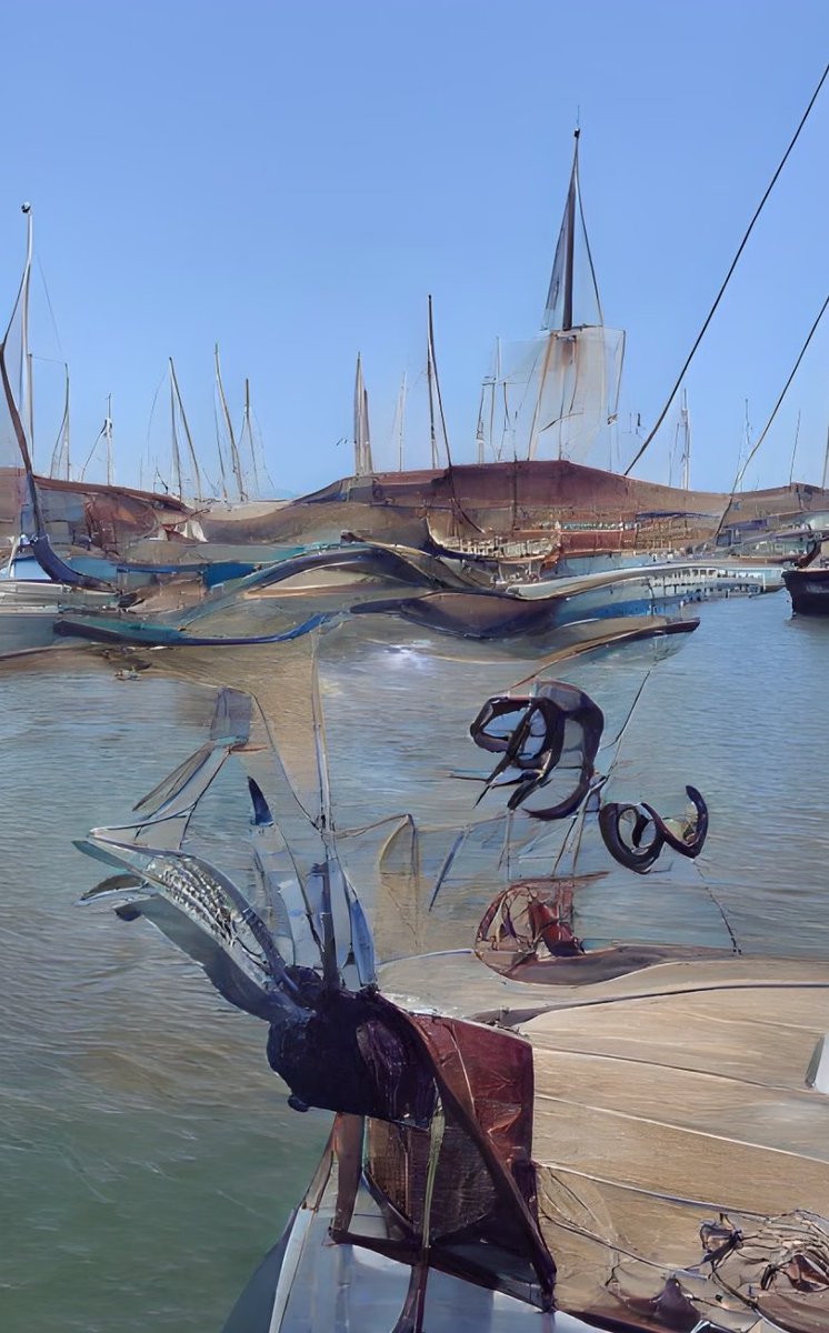 jronws's tweet photo. 4 Pieces of art I created, listed on OS. 

https://t.co/TyLXL5ndDc

#NFTartists #aiart #NFTs #NFTcollectibles #NFTartists #sailing #sailor #marinas #yachting #boat #boating #oceans #oceancleanups #jron https://t.co/qwLhomaZHx