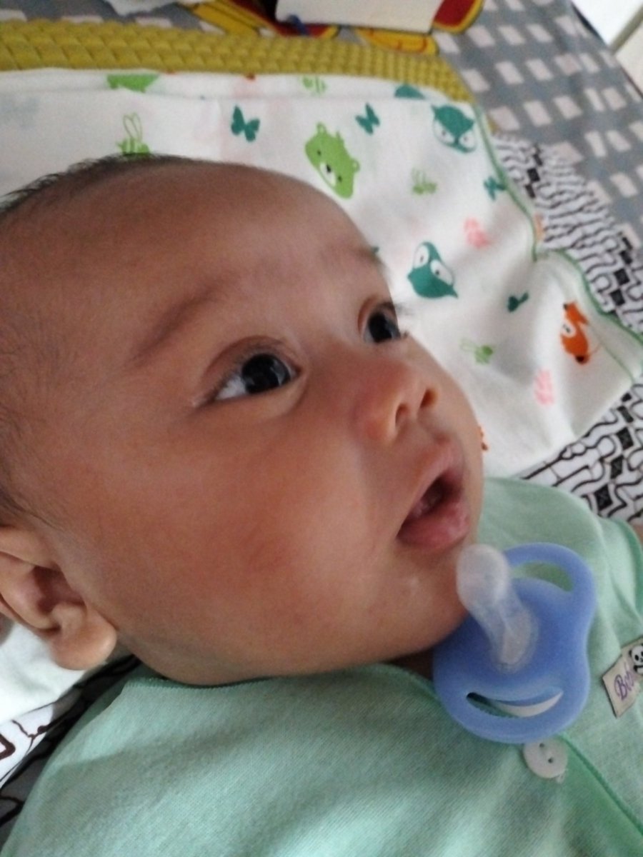 yarthak's tweet photo. tadinya pengen up foto anaknya yg september, tp ini gemeyy❤️
let me introduce this one, the love of my life, Arga. https://t.co/Rt4KNlCnb3