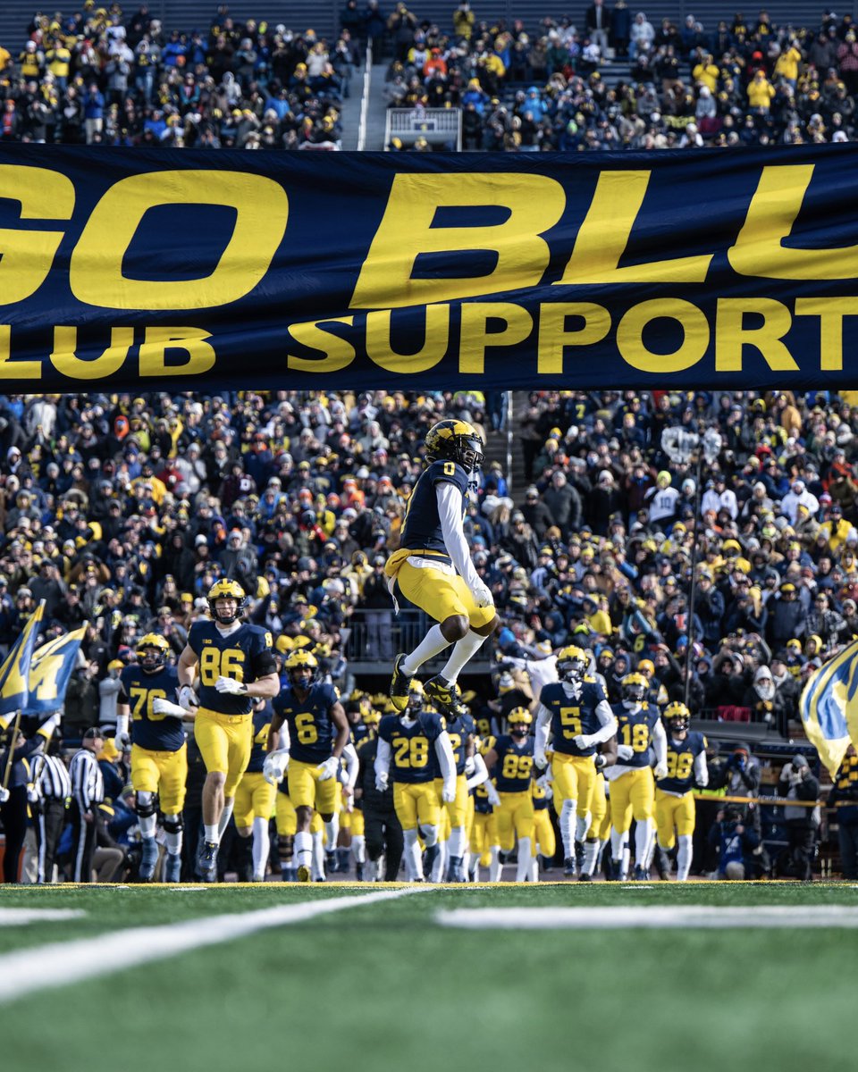 Go Blue! 〽️

h/t Michigan Football