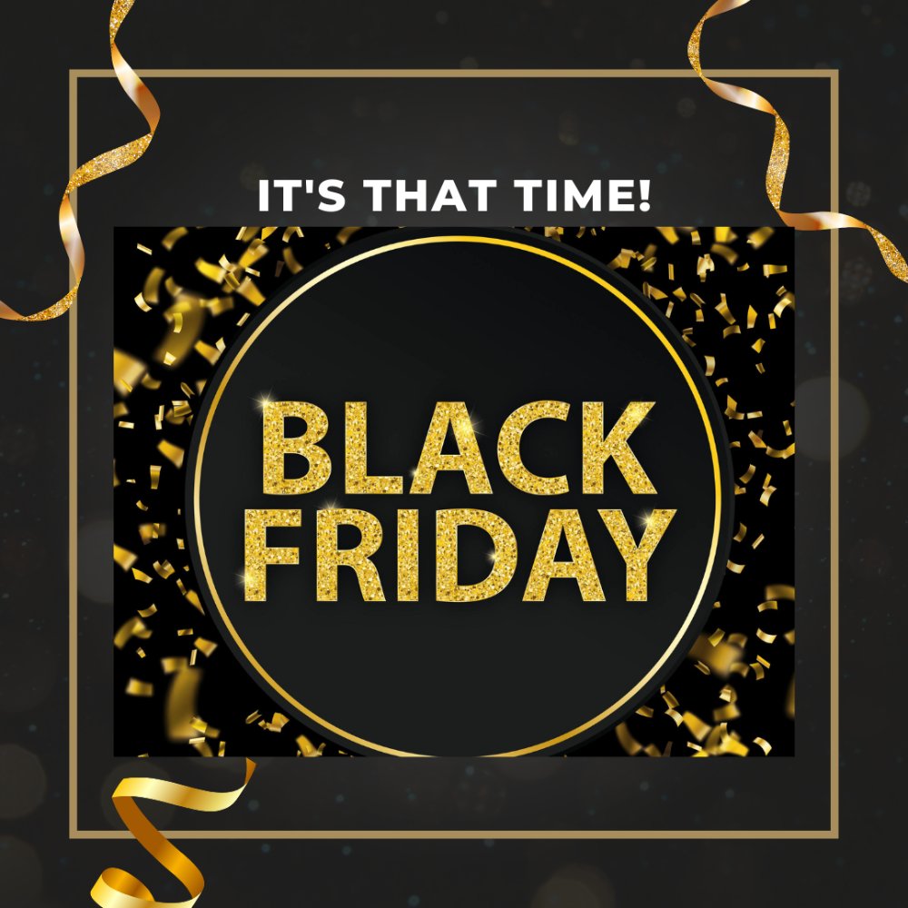 Annual Black Friday Sale Today 😜 - eepurl.com/ieKqIz