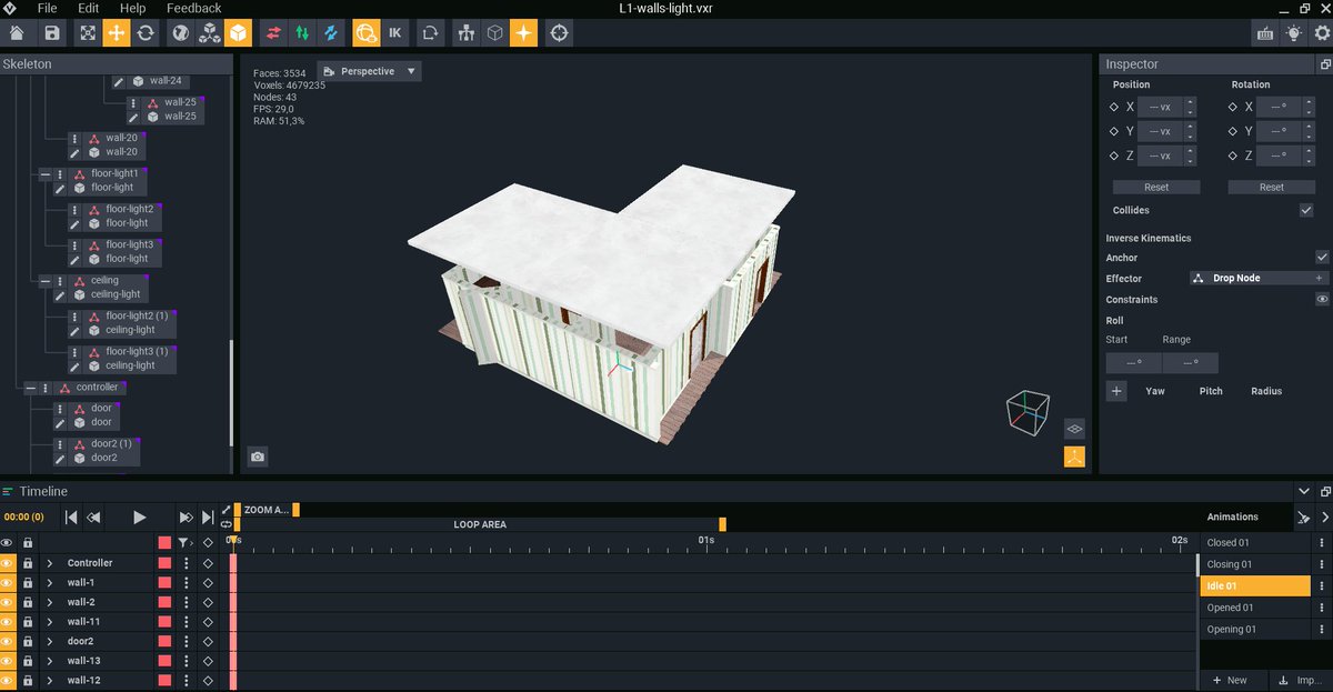 HelloHelpUsGame's tweet image. Little by little we are finishing the main game location for the tutorial.

#SandboxHorror #Sandbox #gamedev