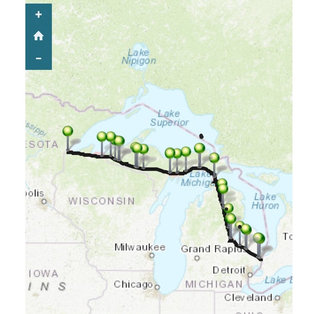 EnScarecrow's tweet photo. EVIL  #ENBRIDGE THE LORD TOLD MOSES TO TELL PHARAOH TO LET HIS PEOPLE GO. YOUVE BEEN WARNED TO #SHUTDOWNLINE5 #LINE5  #LINE3 YOU REFUSED &amp; CONTINUE TO DESTROY THE LORD'S CREATION FOR COMMERCE 

ENJOY YOUR PLAUGES

#THEGREATLAKES 
#LAKEMICHIGAN 
#LAKESURPERIOR 
#OIL
#TRUMP 
#RHOP https://t.co/tHw6vYoQn0