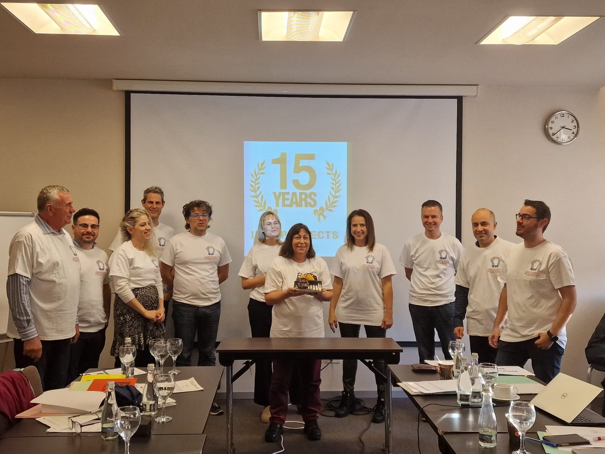 IENEProject's tweet image. “The end”of an era. The #IENE10 team celebrating 15 years of the IENE programme and the end of the #IENE10 project in #Bucharest #Romania 🇷🇴. But, watch this space as exciting news is coming soon! 🎉 @irena_pap @AlfPezzella @chrispaps @vdudau1 @sgorbiss @carms1984 @RCTSHmdx