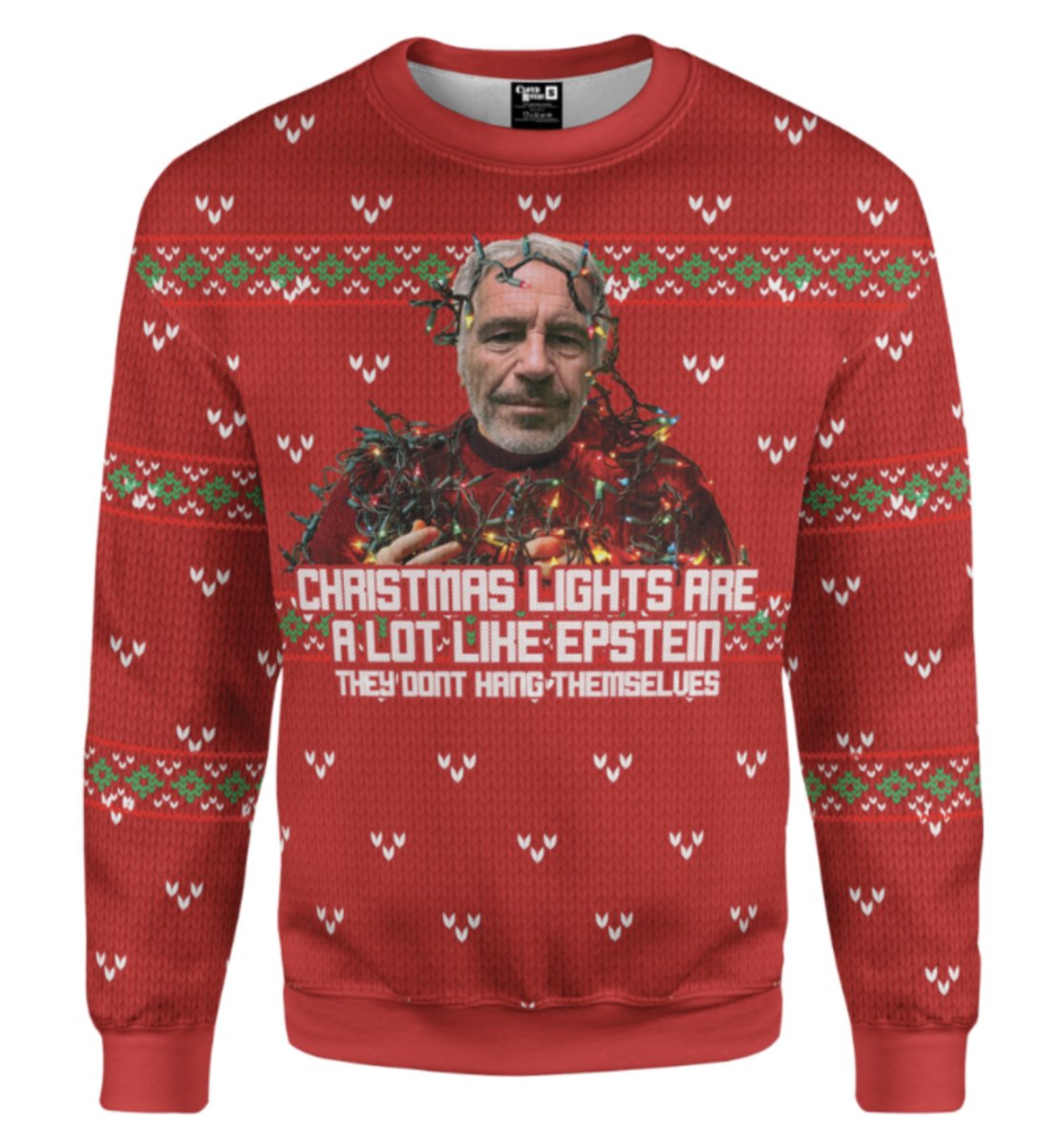 What do Epstein and Christmas lights have in common? They don’t hang themselves. Merica.

 EXCLUSIVELY here ===&gt; ow.ly/iCJP50LO7xq
.