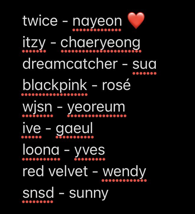 mnhyukiss's tweet photo. current bias lists ✨ https://t.co/euOwPAU0OT