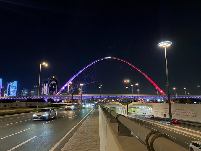 Así luce el Lusail City a pocas horas del México vs. Argentina.