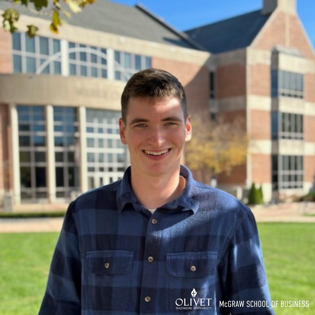 OlivetBusiness's tweet photo. Michael Gard has been one of the McGraw School of Business interns. Through the internship, he has been able to manage social media platforms, manage McGraw School of Business content, and work on the McGraw School of Business Magazine.

#ONU #Marketing #Business #McGraw https://t.co/g4wUrTL8Zf