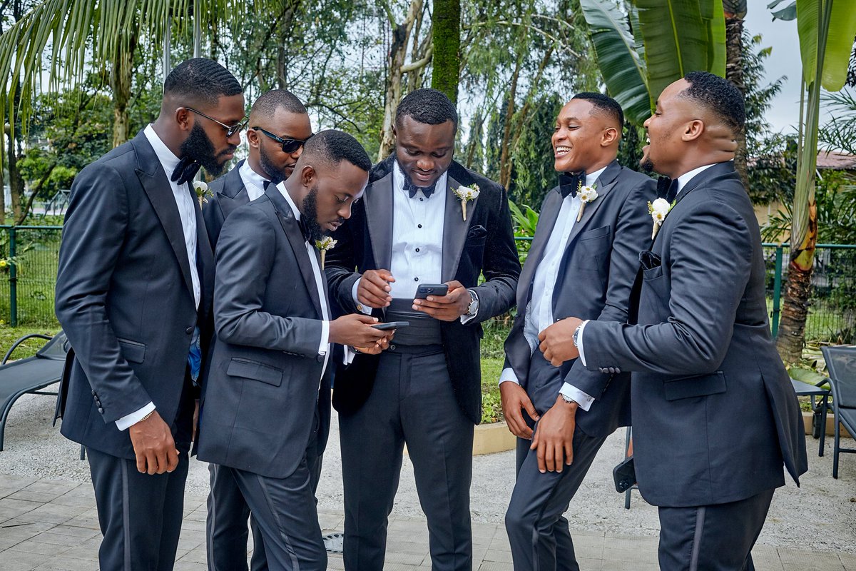 phrancisjude's tweet photo. Last week today, 19th November 
Groomsman duty for my elder brother @izuchukwudj 
#InLove22 https://t.co/EiWUEaE9Pl
