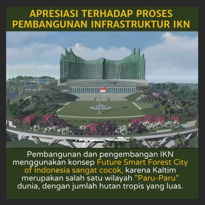ruangantihoax's tweet photo. Apresiasi terhadap proses pembangunan Infrastruktur IKN Nusantara
#IKNsemakinNyata
#KotaDuniaUntukSemua
#IKNmajukanNusantara https://t.co/mSTufDXfvC