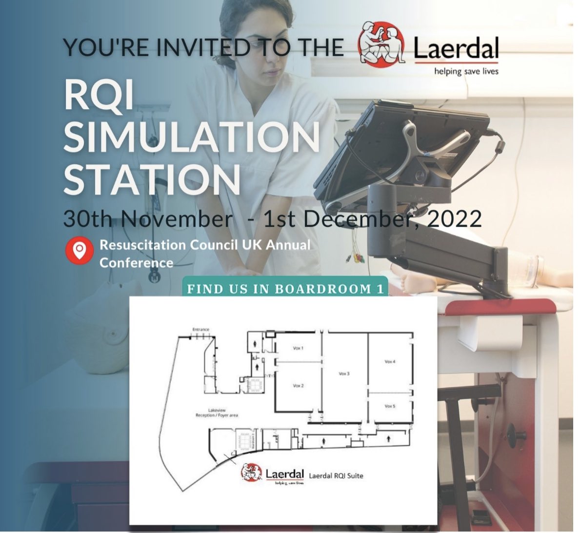 Leigh_Rickards's tweet image. Looking forward to @ResusCouncilUK conference this week.  Come and see @Laerdal_UK and @RQI_UK 

#Measure2Improve #PerfectPractice