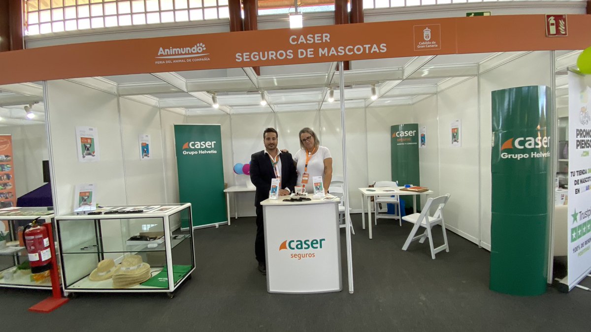 infecar's tweet photo. ¿Sabías que tu mascota puede tener un seguro? Los profesionales de @caser te explicarán todo lo que necesites saber.
#AnimalDeCompañía #Animales #Feria #RecintoFerial #GranCanaria #Animundo2022 #Expositores https://t.co/IPYUmrOVYU