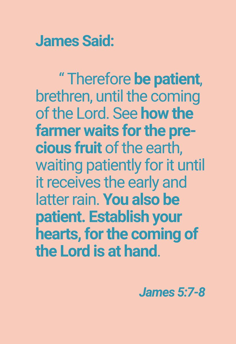 Maranatha7774's tweet photo. #JamesSaid, #Patience, #JesusIsLord, #JesusSaves, #JesusIsComing https://t.co/BE9CkJ4e5I