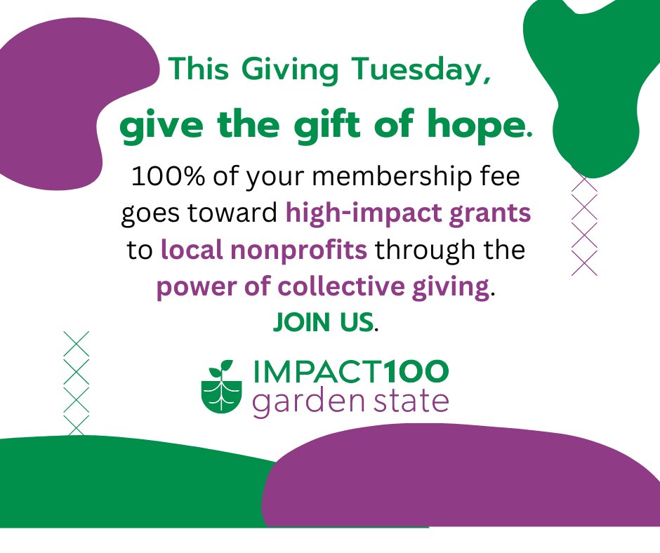 Your membership contribution will be multiplied X 100. Option for four consecutive monthly payments when you renew by 11/30. impact100gardenstate.org/get-involved/j… 
<a href="/impact100nj/">Impact100GardenState</a> #makeadifference #givingcircles