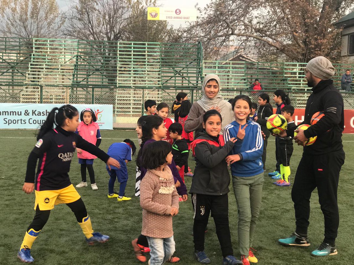 SFA_JKSSC's tweet photo. Promoting sport is an intelligent way of educating our children.. 
#JKSC #SoccerSchool 
@manojsinha_ @ianuragthakur @AdvisorBJKGovt @SarmadHafeez3 @nuzhatjehangir https://t.co/ss95B7WH21