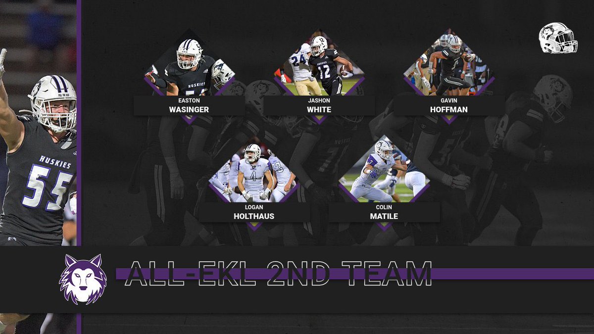 Congratulations to our players named to the All-EKL 1st &amp; 2nd Teams! #PULLtheSLED