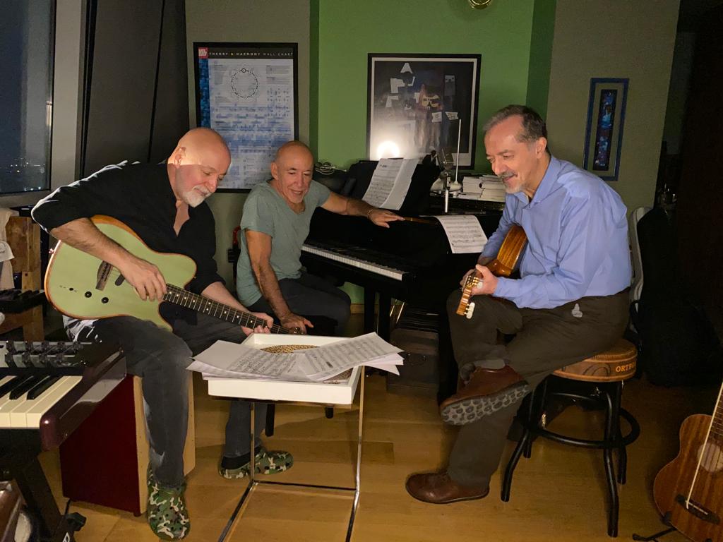 İMDAT derneği için Prof.Dr. Selçuk Basa, Turhan Yükseler ile konser provaları.....