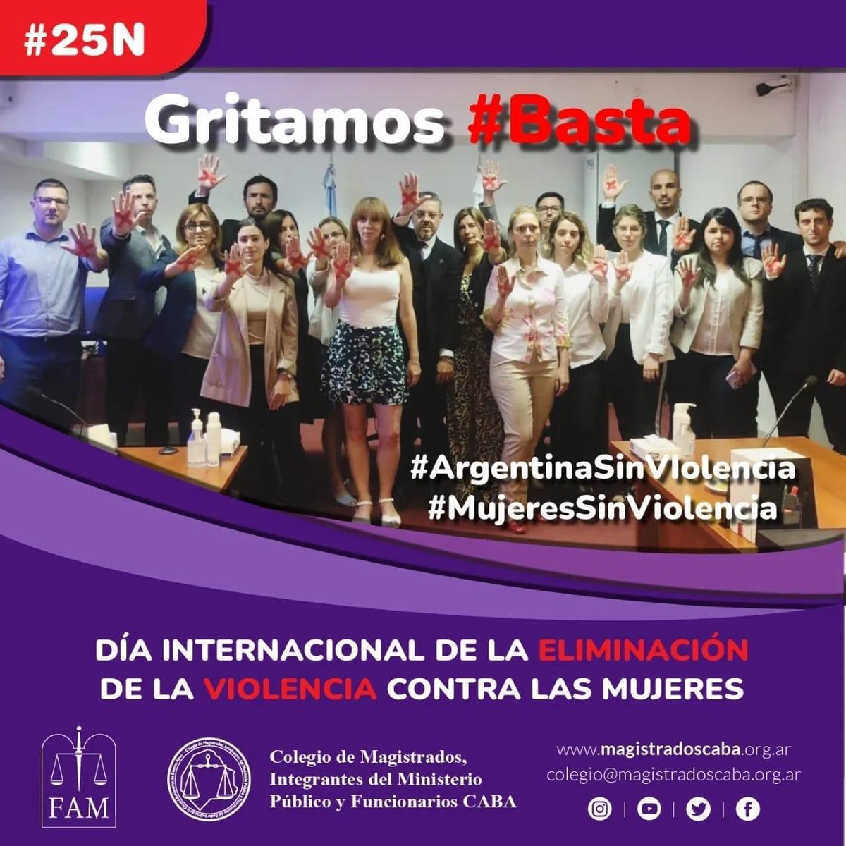 haraselaromo's tweet photo. #AIDPAC 🇦🇷 🌏 💚
#25n
#MujeresSinViolencia
#ArgentinaSinViolencia
#FAM
#MagistradosYFuncionariosCABA https://t.co/iYn21VXn34