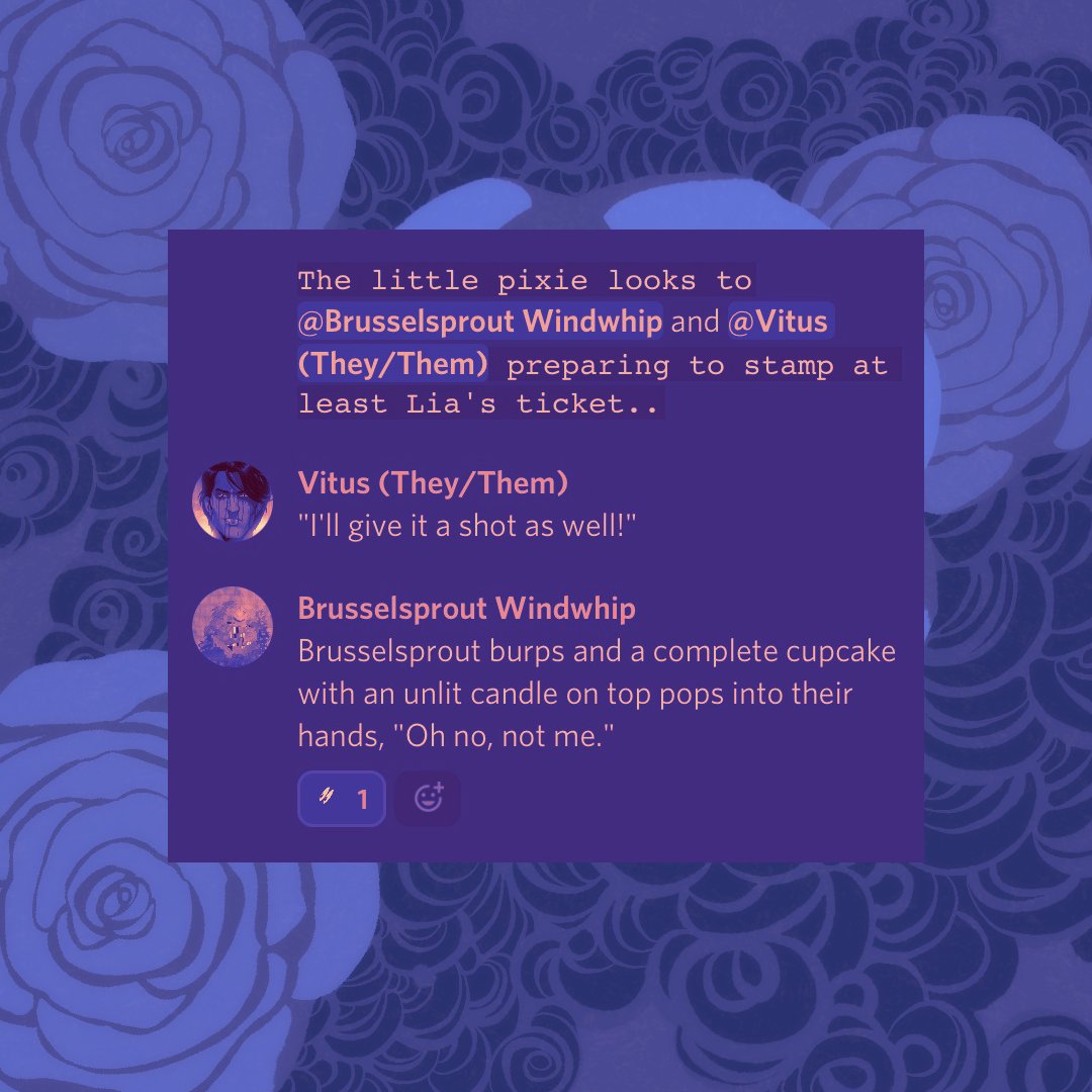 DunjMasterEryn's tweet photo. A peek at some of our "The Wild Beyond the Witchlight" play! Members of our community can opt-in to spectate other games to share the excitement.. of eating far too many cupcakes!
https://t.co/iTMU7P7b3x
#playbypost #playbypostrp #playbypostroleplay #playbypostrpg  #roleplay https://t.co/x2nY3aHu3Z