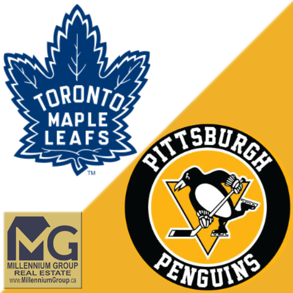 Leafs take on Penguins in Pittsburgh! Puck drops at 7 PM 🏒

#LeafsVsPenguins #TorontoVsPittsburgh #TORvPIT #HNIC #NHLHockey #LeafsForever #GoLeafsGo #KendraCutroneBroker #TonyCutroneRealtor #FixAndFlipExpert #WeSellForMore #RealEstateInvestmentExperts #MillenniumGroupRealtors