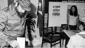 #FidelPorSiempre 👉🏼 con Fidel aprendí que el poder del pueblo ese sí es poder. #YoVotoEl27