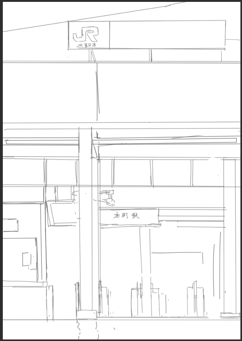 #このタグを見た人はラフ画とその完成絵を見せる 