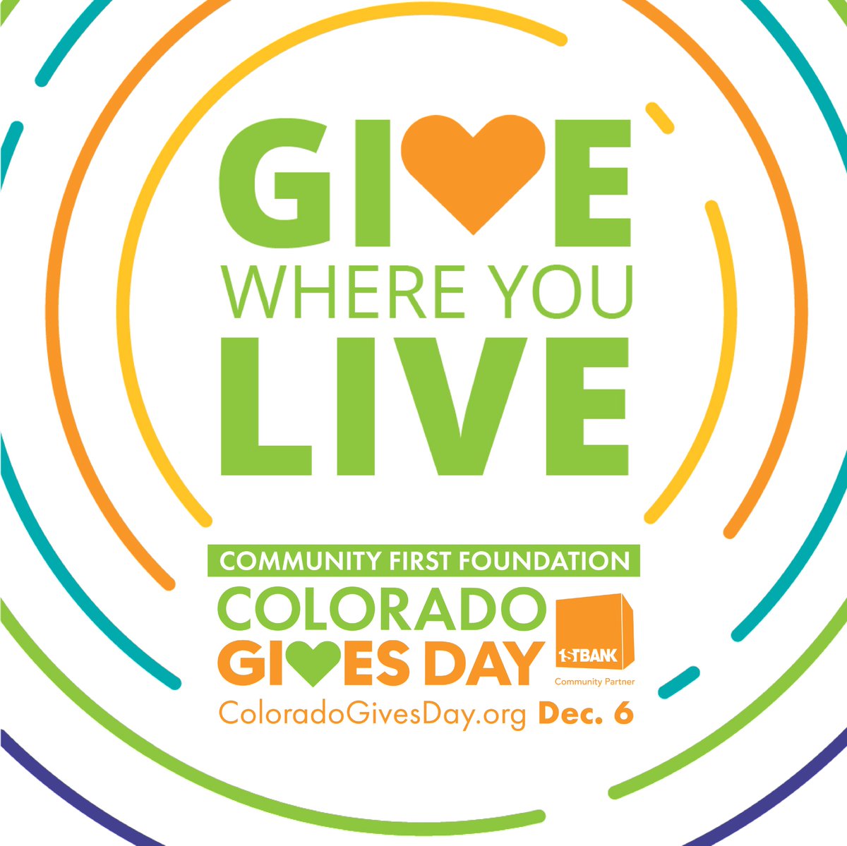 Tuesday, December 6 is the day when Colorado comes together to support their favorite non-profit organizations. This is always an important fundraiser for our organization. Please consider scheduling your donation today! 
coloradogives.org/donate/Boulder… 

#givewhereyoulive