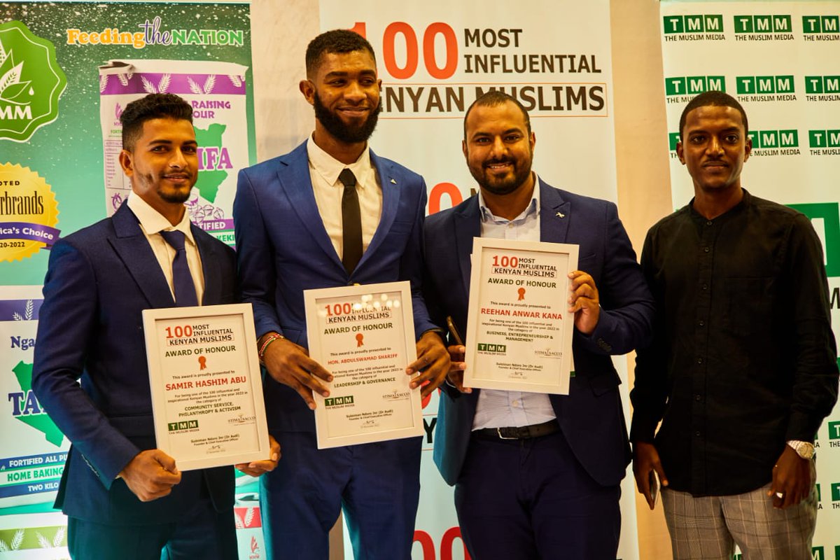 ANOTHER ONE!👏🏼👏🏼👏🏼 Congratulations to GYLP Member Mr. <a href="/SameerHashim1/">sameer.h.abu</a> for being recognized by The Muslim Media (TMM) <a href="/TheMuslimMediaC/">The Muslim Media</a> as one of the 100 most influential Kenyan Muslims.