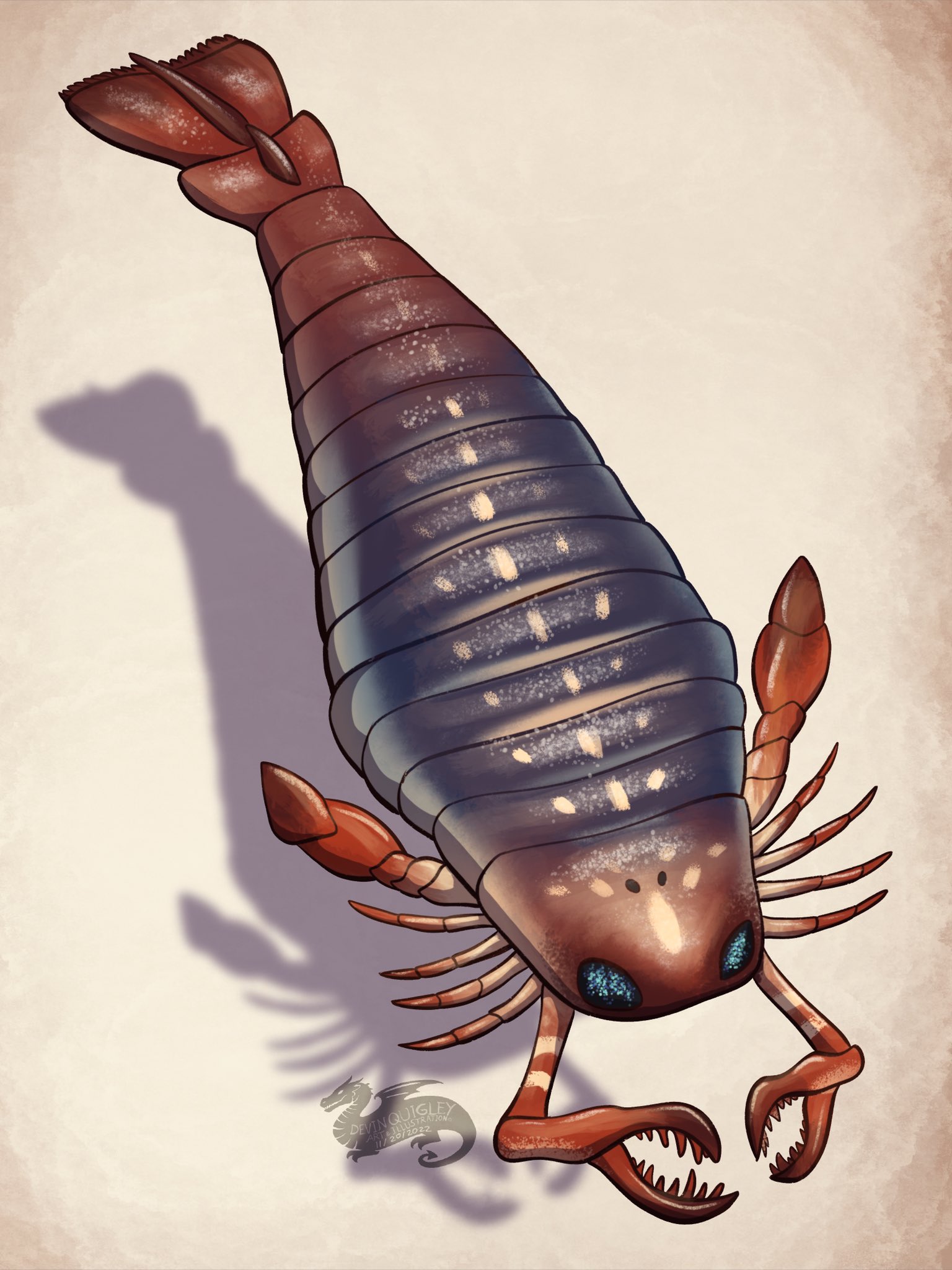 DevinQuigleyArt (Slots OPEN) on Twitter: "Paleovember 2022