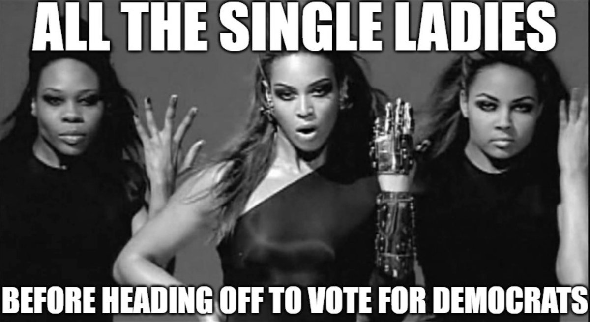 ProgressNow_NC's tweet photo. Some election data has shown that single women voted for Democrats by a 37-point margin.
#NoRedWave #AllTheSingleLadies https://t.co/lMZyEfqqV0