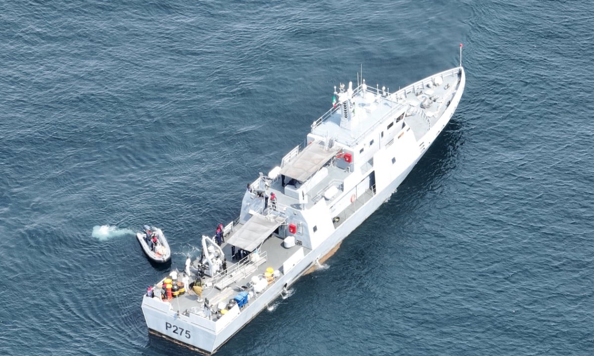 beegeaglesblog's tweet image. The Nigerian Navy have this week deployed the third Made-in-Nigeria Seaward Defence Boat, NNS Oji P275. 

She is a 46 metre-long patrol vessel