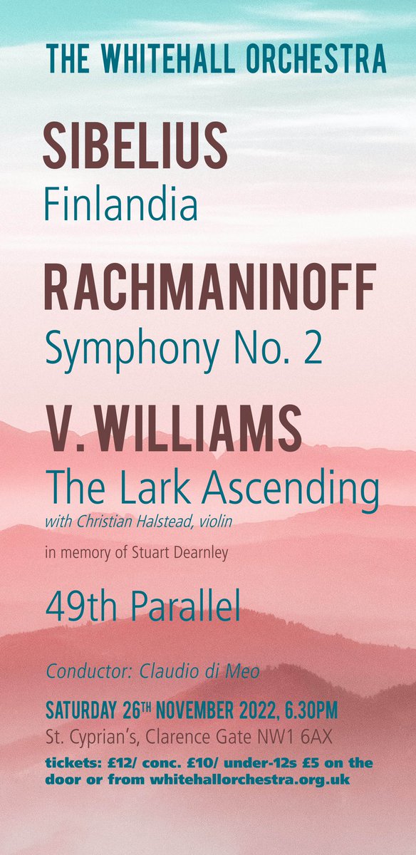 This is happening tonight if you are in Baker St area. Will be primarily loud <a href="/whitehallorch/">The Whitehall Orchestra</a>