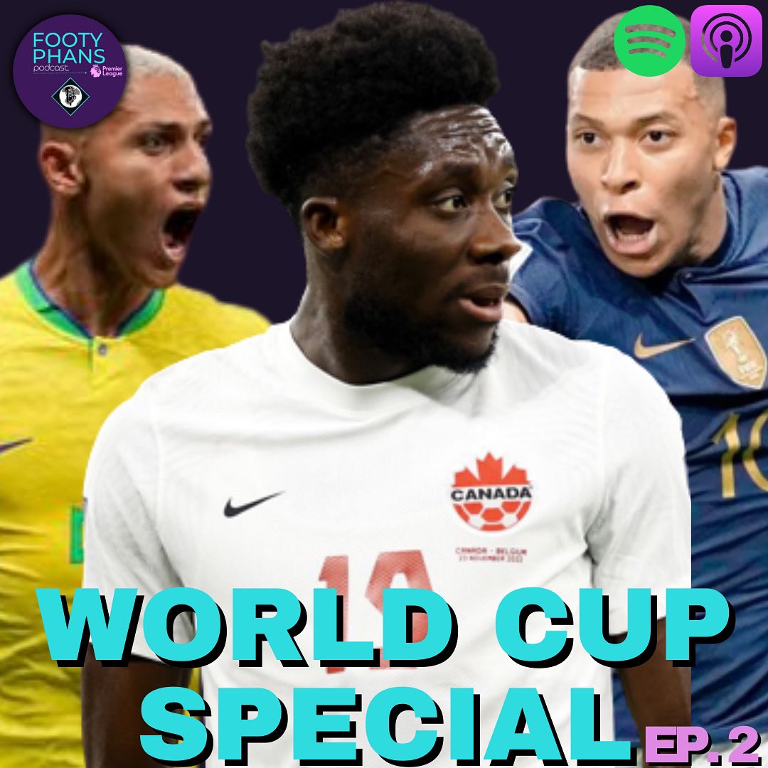 Footy_PHANS's tweet photo. 🚨NEW EPISODE🚨
WORLD CUP RECAP
🇧🇷🇫🇷🇪🇸✅    🇦🇷😳🇩🇪    🇯🇵🇸🇦🇪🇨👀

⬇️⬇️⬇️⬇️⬇️    
https://t.co/pAxybjPkpr

#worldcup #qatar #worldcup2022 #france #portugal  #brazil #england #ronaldo #debruyne #neymar #messi #argentina #croatia #canada #forcanada #germany #spain #kane #windsor #FIFA https://t.co/KyZ5SXPwta