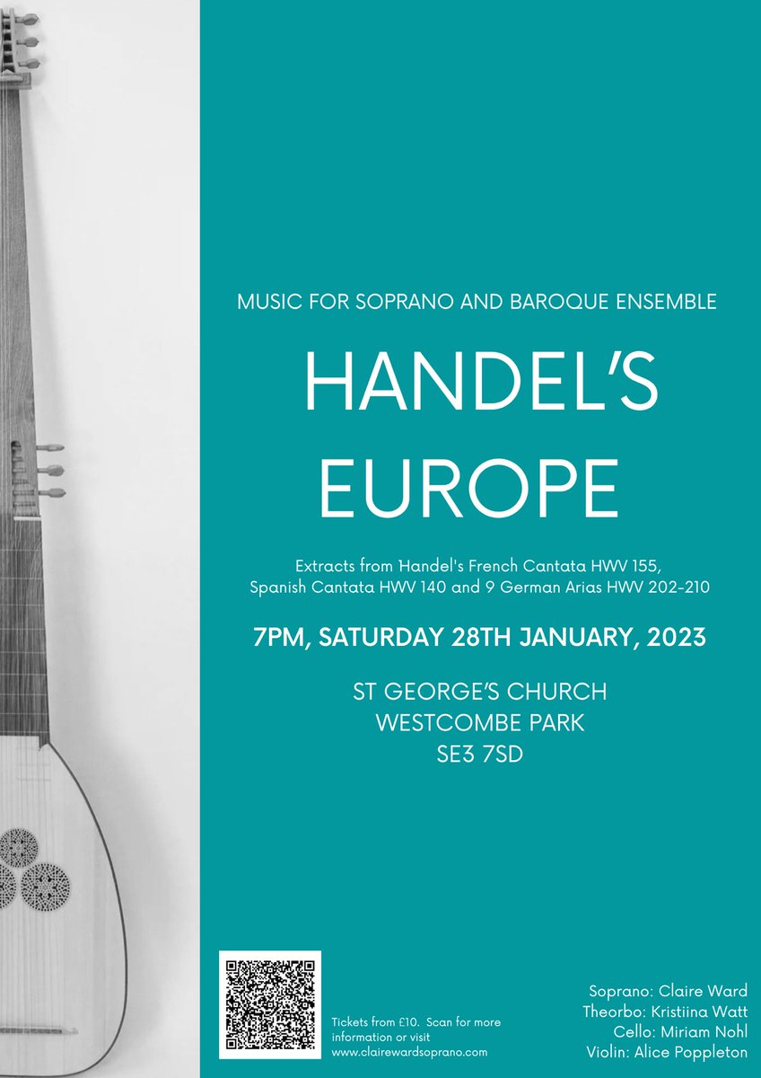 clairegeosop's tweet image. Save the date! 🤗super excited for this project in January with a wonderful crew of musicians. @KristiinaWatt @AlicePoppleton @MaximDelMar @StGeorgesWP