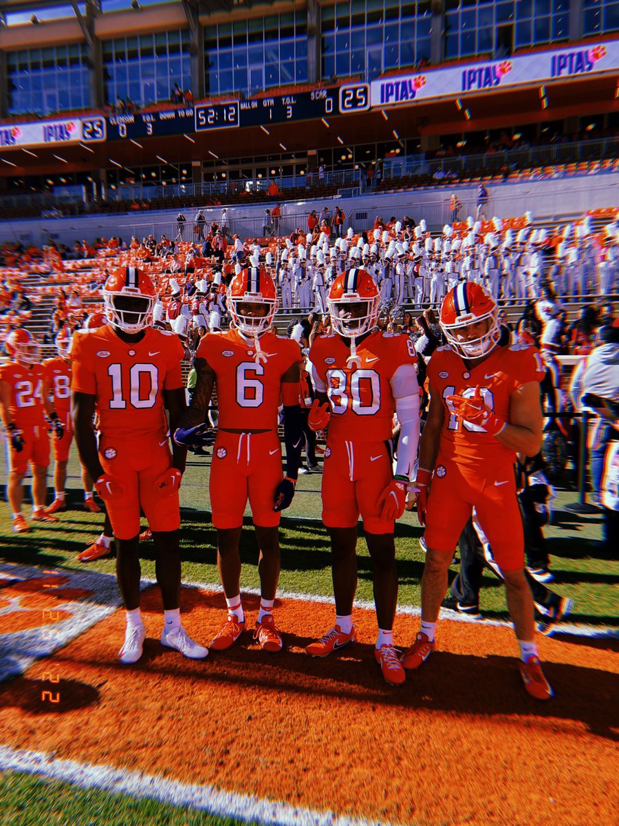 ClemsonFB's tweet image. sheesh these too tough 🔥