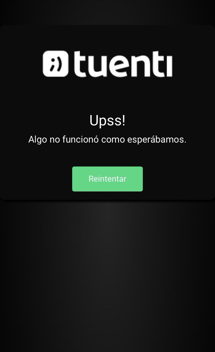 FlorJak's tweet photo. @TuentiAR Hola! Instale la nueva app pero desde ayer que no funciona. Quiero recargar crédito y no puedo. Me podrán ayudar? https://t.co/4kDtZPXrN0