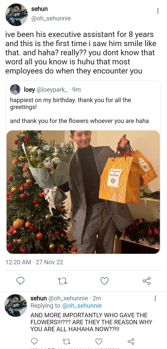 chandinist's tweet photo. HBD CEO Park!! #chansoo au (few tweets) https://t.co/FZbw7Y2Tg1