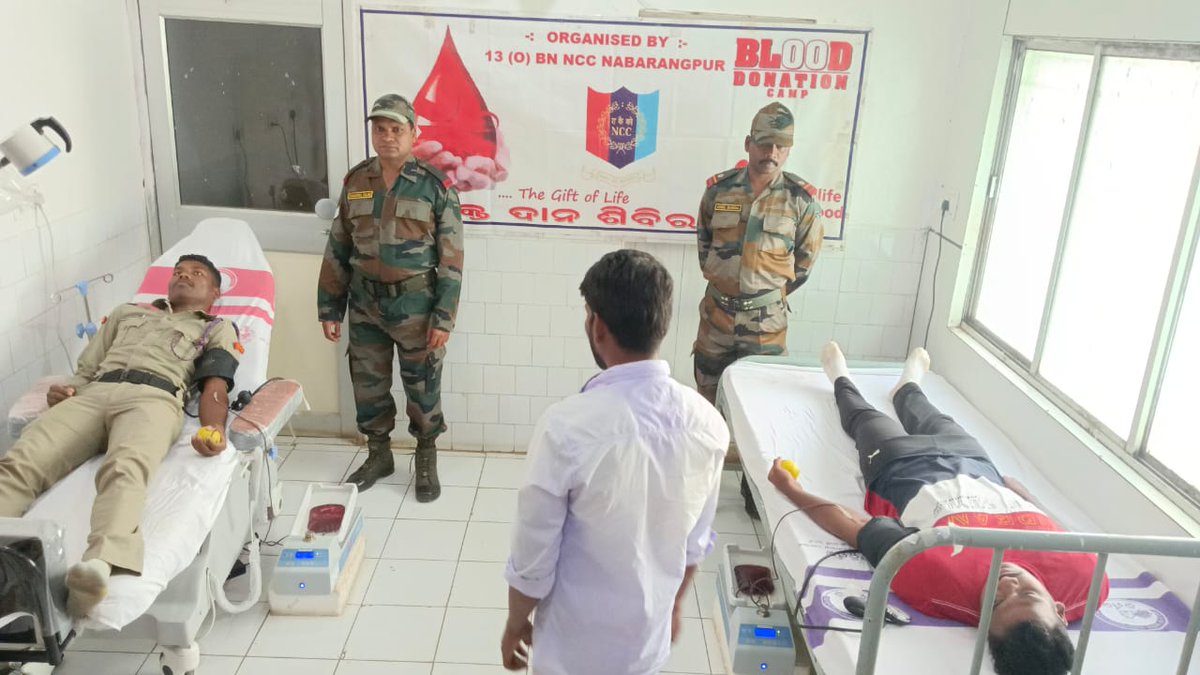 13( O) Bn NCC
On NCC Day, 26 Nov 2022
Institutes participated in Mega Blood Donation and spread awareness about Blood Donation. 
ANO/ PI Staff/ Civ participation - 655
Blood Donated - 60 Units