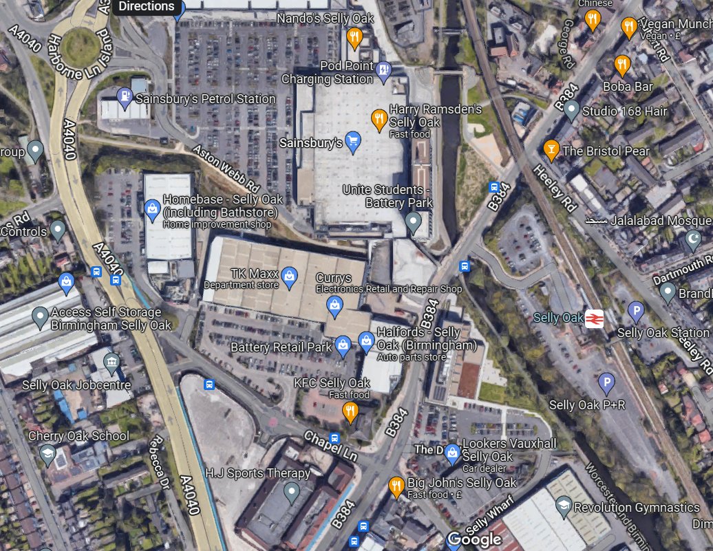 ShivajiShivaLaw's tweet photo. "Every excess retail parking space is a failure for land use policy, the climate, wildlife, the economy, municipal finances, and public health."

#SellyOakTriangle  @PlanningShit  #LiveableNeighbourhoods?
#TheresNoSuchThingAsFreeParking https://t.co/CoFNTl1VTV