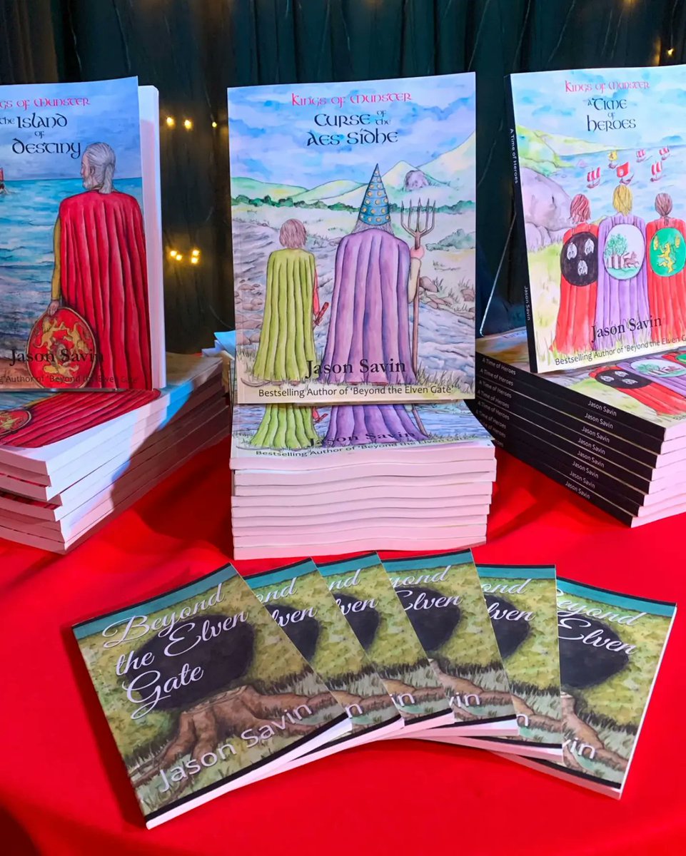 My new trilogy of the great myths of ancient Ireland.
A time when the 5 kingdoms were ruled by powerful kings, beautiful princesses fell in love, quests were aided or hampered by magical druids &amp; vengeful fairies could destroy it all.
Available now
Mybook.to/KOMO