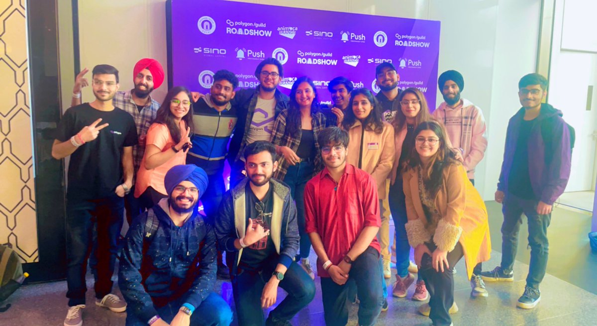 YashikaChugh4's tweet photo. We’re at @GuildDelhi! We’re cool 😎

Shoutout to @OCD_India @imthepk @sakshamtaneja00 and @0xAkashShukla aap badiya kaam krte ho🙌🙌 https://t.co/HWxTvp7RmQ