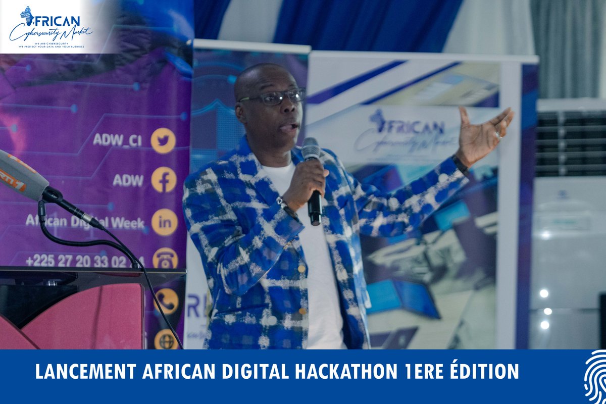 AFCSM224's tweet photo. Retour en image sur le lancement du hackathon de l'
@ADW_CI
 sponsorisé par l'African Cybersecurity Market, qui était présente avec sa déléguation.
#ACM #Adhack https://t.co/mOGaUNBUTh