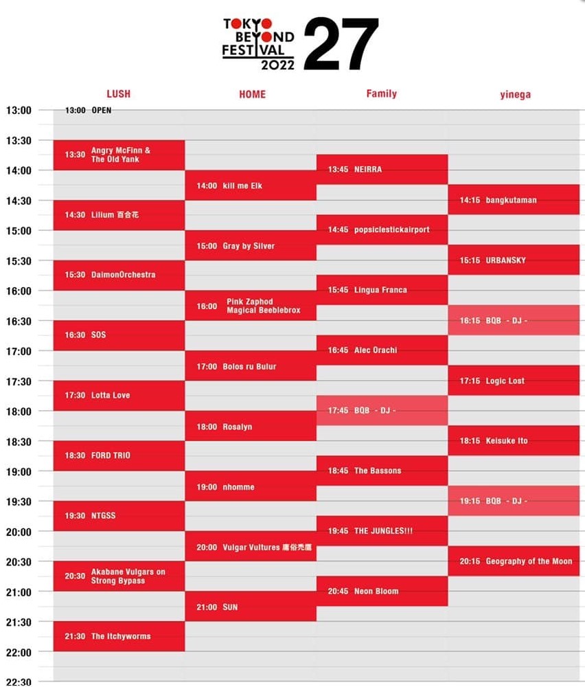 yinega's tweet photo. tokyo beyond festival 2022

2日目 11/27 @yinega 
14:15 bangkutaman🇮🇩
15:15 URBANSKY🇯🇵
17:15 Logic Lost🇮🇩
18:15 Keisuke Ito🇯🇵
20:15 Geography of the Moon🇬🇧

#tokyobeyondfestival https://t.co/bGEWJLMc22