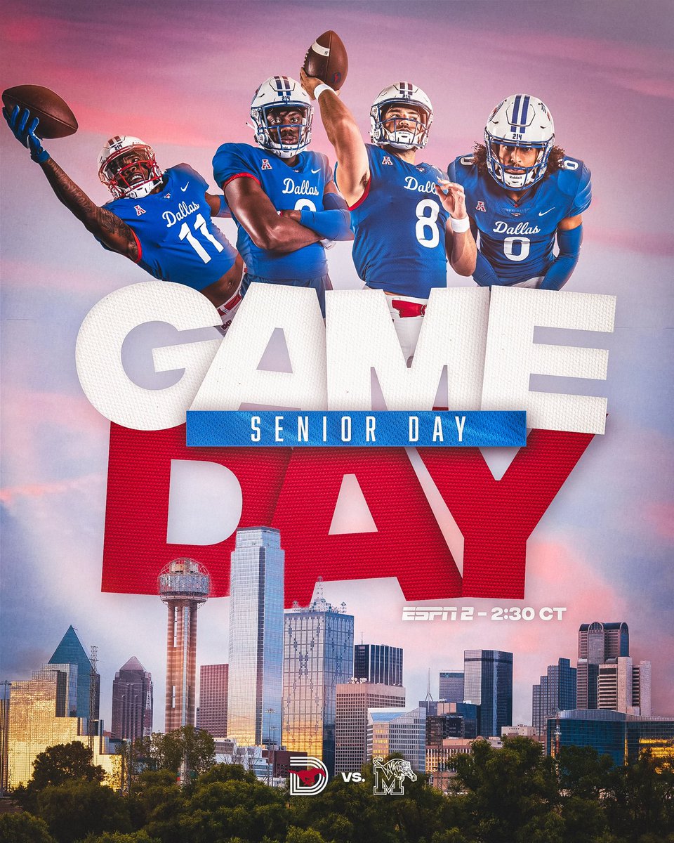 Roll Ford! Senior Day has arrived. #PonyUpDallas
