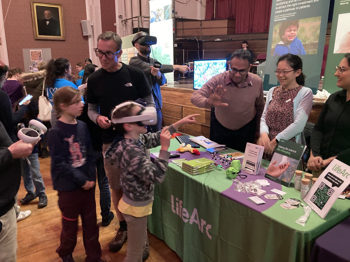 Having a great day with the ⁦<a href="/lifearc1/">LifeArc</a>⁩ team today at @CamRareDisease Rarefest 2022.