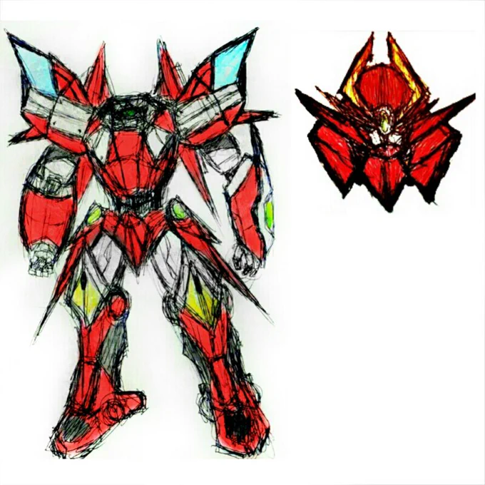 #ロボットのイラストだけで興味を持ってくれる方へ届け深夜でも 